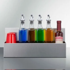 Summit Professional Single-Tier Speed Rail - 18"L - 304 Grade Stainless Steel 8 Summit Professional Single-Tier Speed Rail - 18"L - 304 Grade Stainless Steel -PourLab Zone large SR Full 44668.1628267164