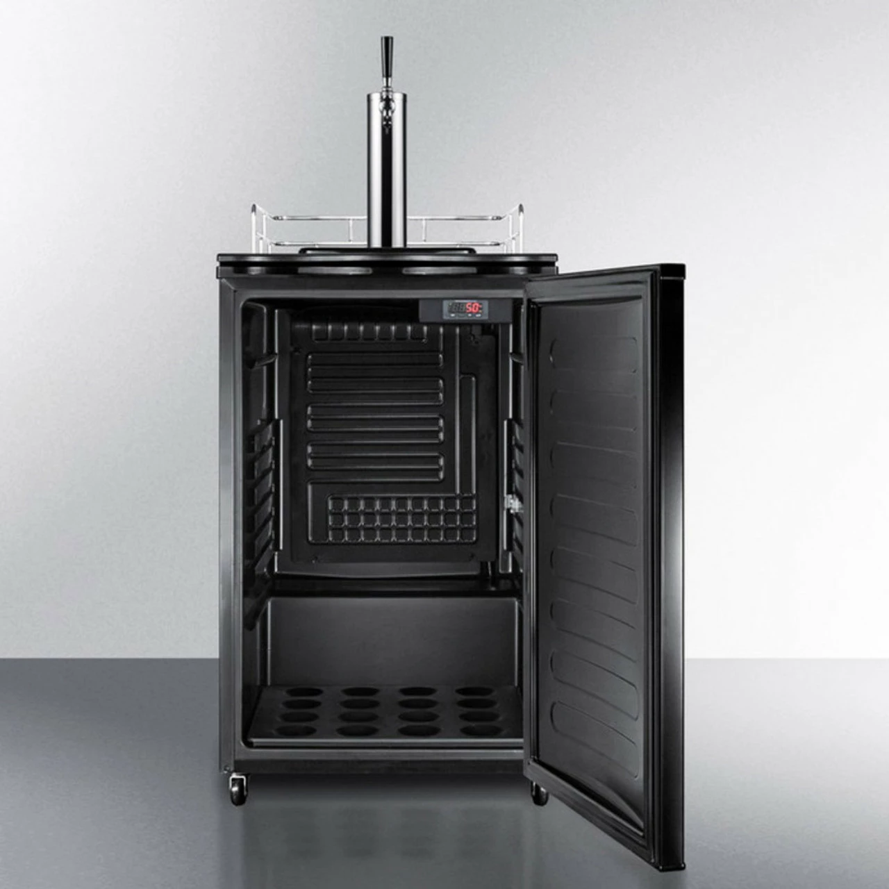 None Summit Wine Kegerator - 1 Tap - Black 5 None Summit Wine Kegerator - 1 Tap - Black - Image 3