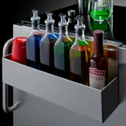 Summit Professional Single-Tier Speed Rail - 18"L - 304 Grade Stainless Steel 9 Summit Professional Single-Tier Speed Rail - 18"L - 304 Grade Stainless Steel -PourLab Zone large detail 09534.1628267164