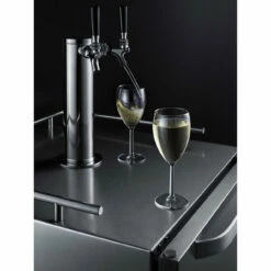 Summit Wine Outdoor Kegerator - Dual Tap -PourLab Zone large sbc695os twin wine detail 74614.1590772200