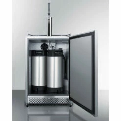 Summit Nitro Infused Coffee Outdoor Kegerator - Single Tap -PourLab Zone large sbc695osncf full 00883.1590772188