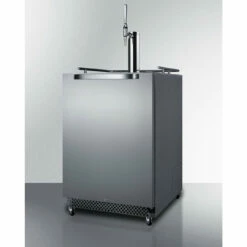 Summit Nitro Infused Coffee Outdoor Kegerator - Single Tap -PourLab Zone large sbc695osncf single angle 42528.1590772187