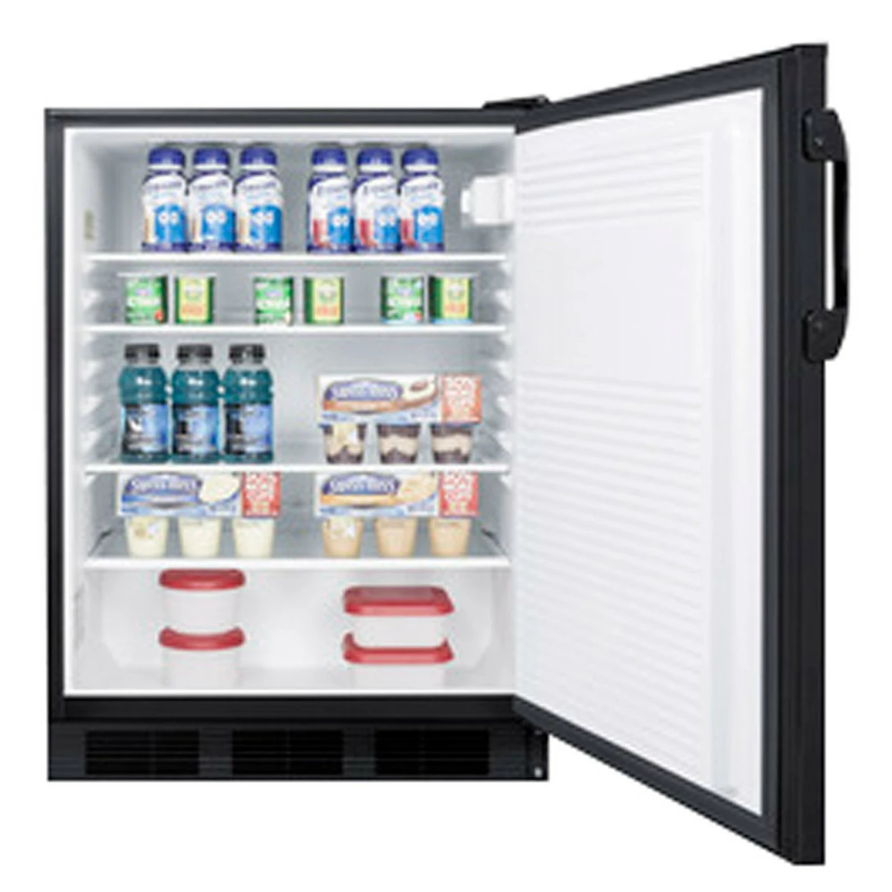 Summit Commercial Refrigerator - 5.5 Cu. Ft. - Black 6 Summit Commercial Refrigerator - 5.5 Cu. Ft. - Black - Image 4