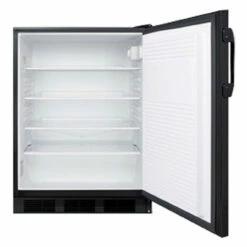 Summit Commercial Refrigerator - 5.5 Cu. Ft. - Black 8 Summit Commercial Refrigerator - 5.5 Cu. Ft. - Black -PourLab Zone medium ff7bada open 46923.1590770445