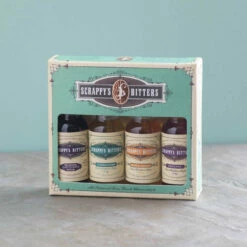 Scrappy's Cocktail Bitters Sampler 4 Pack - The New Classics - Lavender, Cardamom, Black Lemon & Orleans -PourLab Zone mg 0105 40573.1590772229