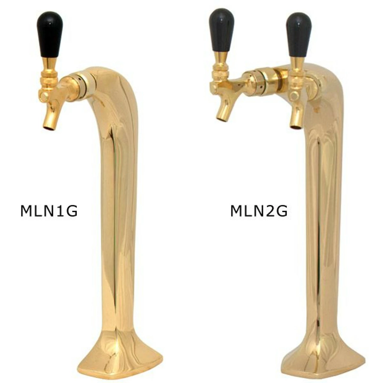 Milano Draft Beer Tower - Gold - Glycol Cooled - 1 To 4 Faucets 7 Milano Draft Beer Tower - Gold - Glycol Cooled - 1 To 4 Faucets - Image 5