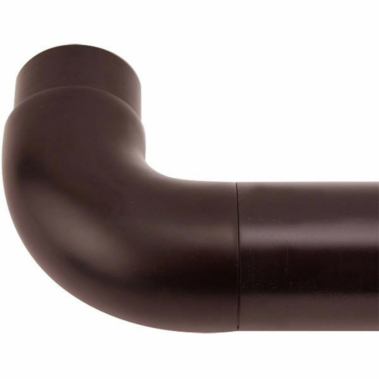Curved Flush Elbow Fitting 90 Degree - Oil Rubbed Bronze - 2" OD 4 Curved Flush Elbow Fitting 90 Degree - Oil Rubbed Bronze - 2" OD - Image 2