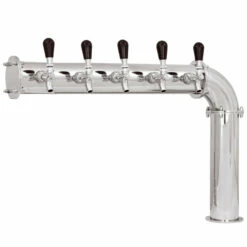 Persey Draft Beer Tower - Stainless Steel - Glycol Cooled - 3 To 5 Faucets -PourLab Zone persey 5 69242.1592435732