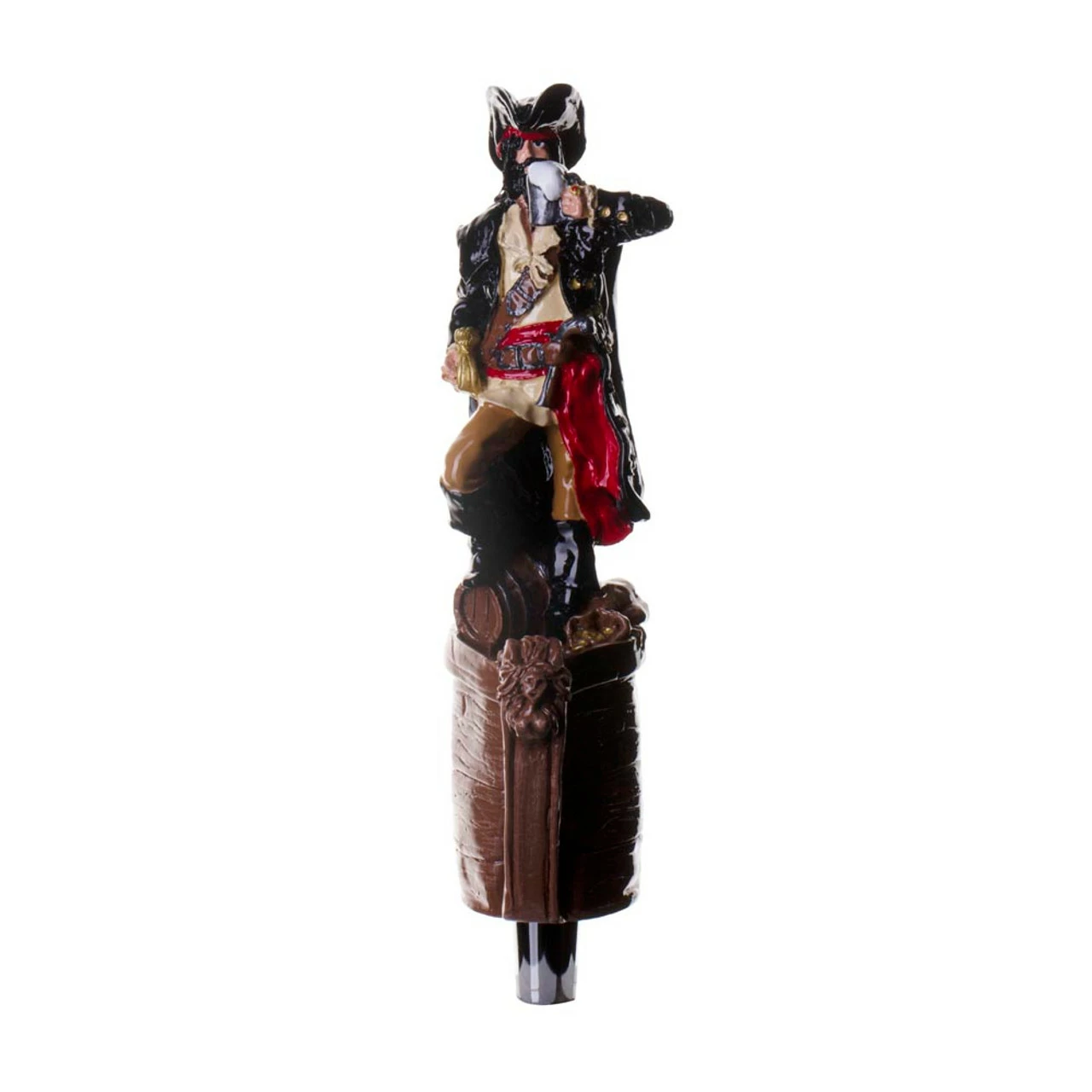 Pirate Hand Painted Sculptured Beer Tap Handle 3 Pirate Hand Painted Sculptured Beer Tap Handle