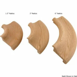 Bar Rail Molding - Wood Arm Rest - 90º Corner - Hard Maple