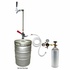 Rod & Faucet System - 5lb CO2 Tank