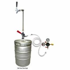 Rod & Faucet CO2 System - No CO2 Tank