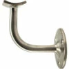 Handrail Bracket - Brushed Stainless Steel - 2" OD