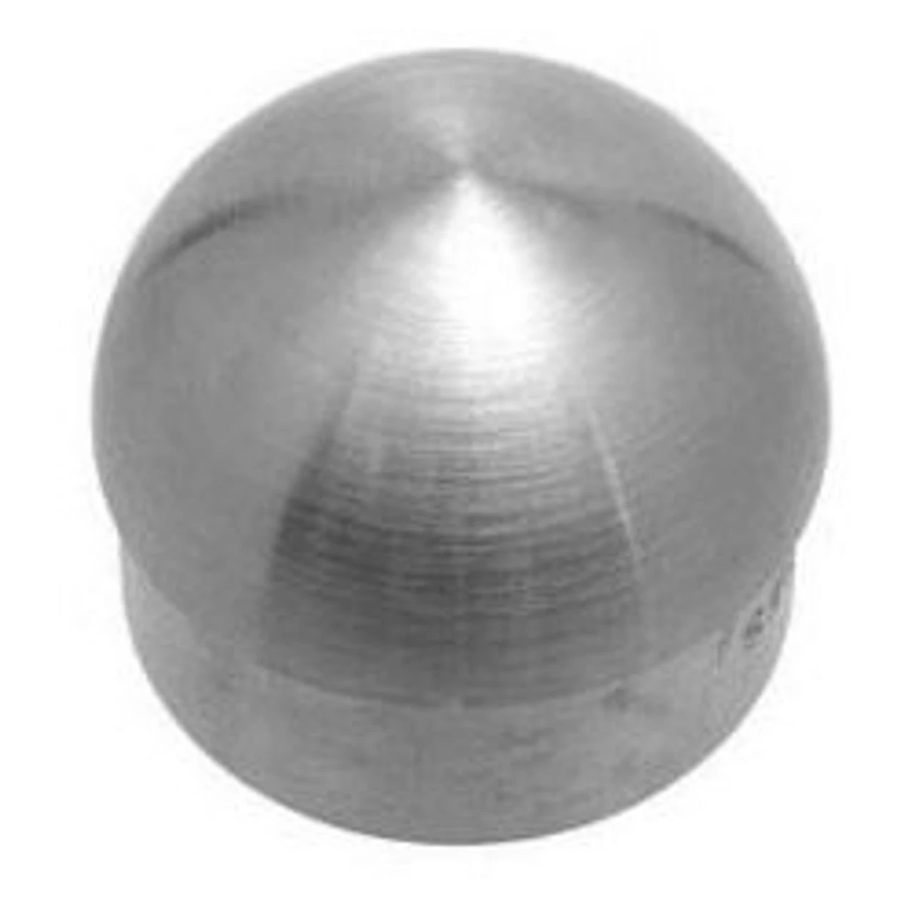 Domed End Cap - Brushed Stainless Steel - 1.5" OD 3 Domed End Cap - Brushed Stainless Steel - 1.5" OD