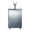 Summit Kegerator - 2 Faucet - Stainless Steel - Outdoor -PourLab Zone sbc635moshvtwin kegworks 1 1 55758.1590772172