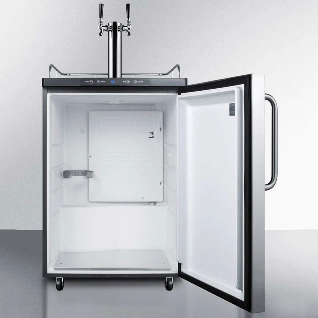 Summit Kegerator - 2 Faucets - Stainless Steel 5 Summit Kegerator - 2 Faucets - Stainless Steel - Image 3