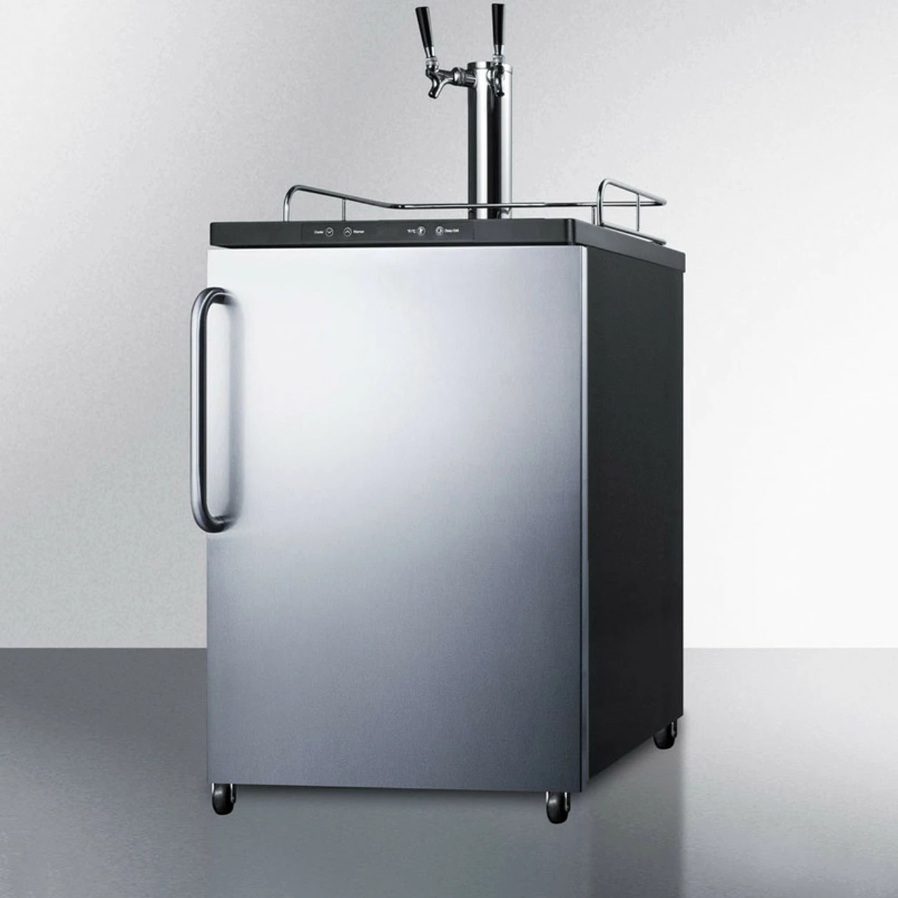 Summit Kegerator - 2 Faucets - Stainless Steel 4 Summit Kegerator - 2 Faucets - Stainless Steel - Image 2