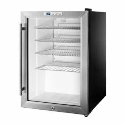 Summit Pub Cellar Compact Glass Door Refrigerator - 2.5 Cu. Ft. -PourLab Zone scr312lpub angle b1 2 67992.1590772204