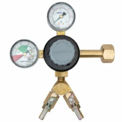 Deluxe Kegerator Conversion Kit - 2 Faucets - US Sankey D System - 5lb CO2 Tank -PourLab Zone t742 2 two product co2 regulator polycarbonate bonnet 056 3 91084.1592518428