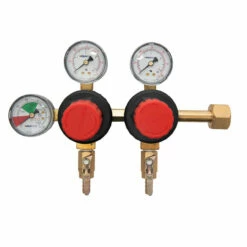 2 Pressure / 2 Product Tower Kegerator Conversion Kit - Stainless Steel Tower - US Sankey D System - 5lb CO2 Tank -PourLab Zone t752hp 1 68934.1590769499