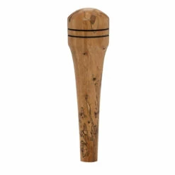 KegWorks 6" Wood Beer Tap Handle - Spalted Tamarind -PourLab Zone taphandletamarind6 kegworks 6 inch wood beer taphandle spalted 002 18237.1590772478