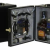 Portable Three Bottle Travel Bar Set With Serving Tray - 8 Pieces