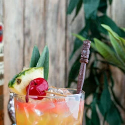 Tiki Cocktail Stirrers - Box Of 250 -PourLab Zone tiki box kit tiki cocktail stirrers 4 1 73948.1590772506