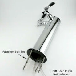 Draft Beer Tower Mounting Hardware - Machine Bolt Set -PourLab Zone towfast asmb keg tower fasteners b2 1 15162.1590772536