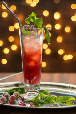 Urban Bar Handmade Retro Sling Footed Cocktail Glasses - 11 Oz - Set Of 2 -PourLab Zone ub15 urban bar handmade retro footed sling cocktail glasses 02 61670.1590772593