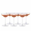 Urban Bar Coley Crystal Coupe Glasses - 5.8 Oz - Set Of 6