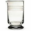 Urban Bar Calabrese Footed Mixing Glass With 3 Cuts - 600ml -PourLab Zone ub4129c calabrese footed mixing glass with three cuts 60cl 19550.1590772654