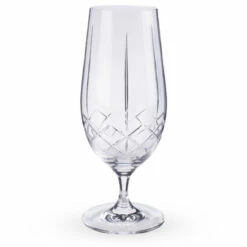 Urban Bar Ginza Cut Crystal Stemmed Beer Glasses - 15.5 Oz - Set Of 6 -PourLab Zone ub4832 urban bar ginza cut crystal stemmed beer glasses 15.5 oz 04 90289.1590772690