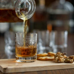 Urban Bar Etched Crystal 1910 Retro Shot Glasses - 2 Oz - Set Of 6 -PourLab Zone ub600 2 urban bar etched crystal 1910 retro shot glasses 2 oz set of 6 06 86593.1590772698