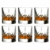 Urban Bar Ginza Cut Crystal Old Fashioned Whiskey Rocks Glasses - 10 Oz - Set Of 6 -PourLab Zone urban bar rocks glasses setof6 43405.1590772686