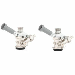 2 Faucet Tower Kegerator Conversion Kit - Stainless Steel Tower - US Sankey D System - 5lb CO2 Tank -PourLab Zone us sankey d 1 49891.1590769488