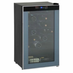Avanti 34 Bottle Wine Cooler - Black Cabinet - Glass Door
